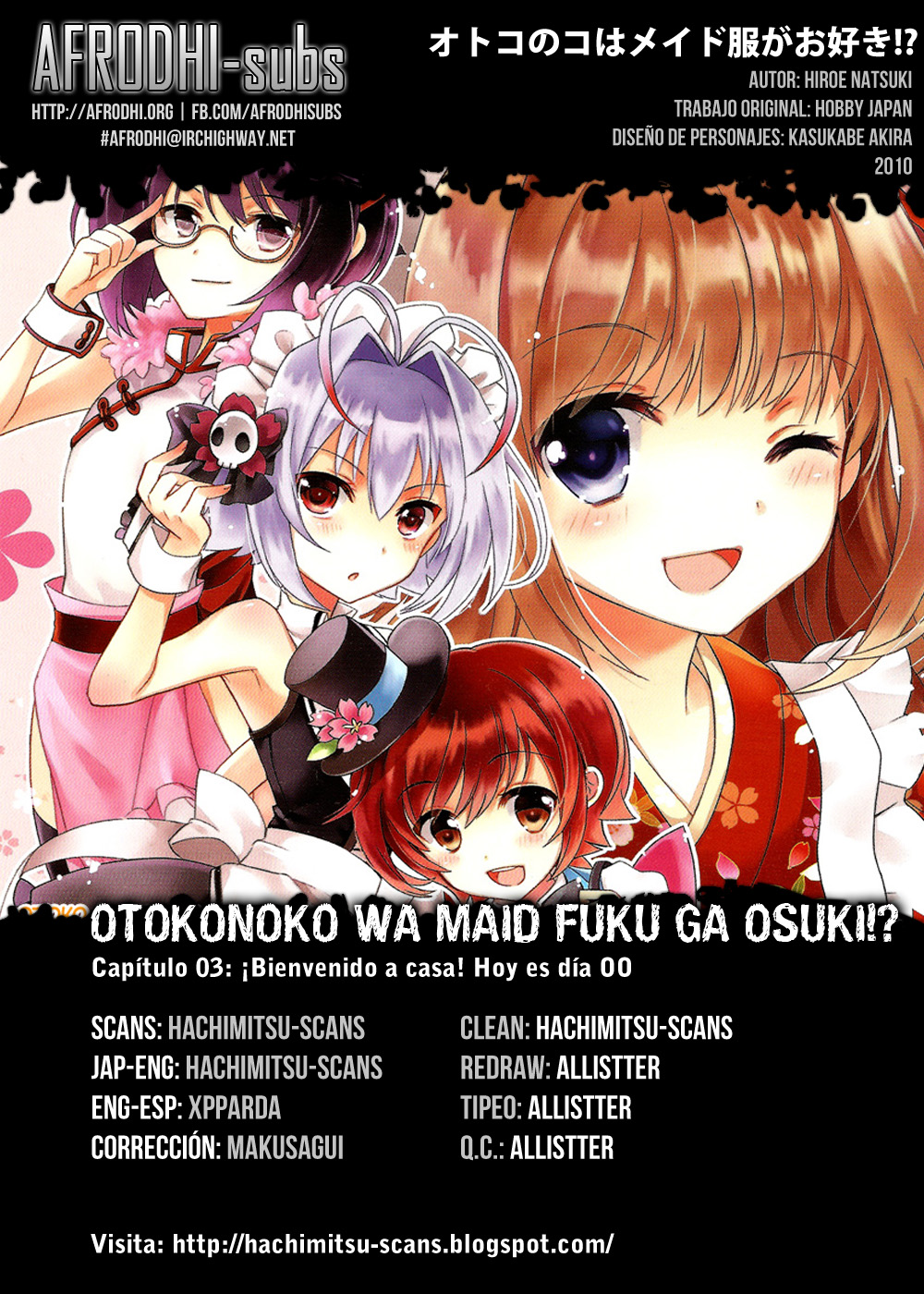 Otokonoko wa Maid Fuku ga Osuki!?-Volume 1 Chapter 3