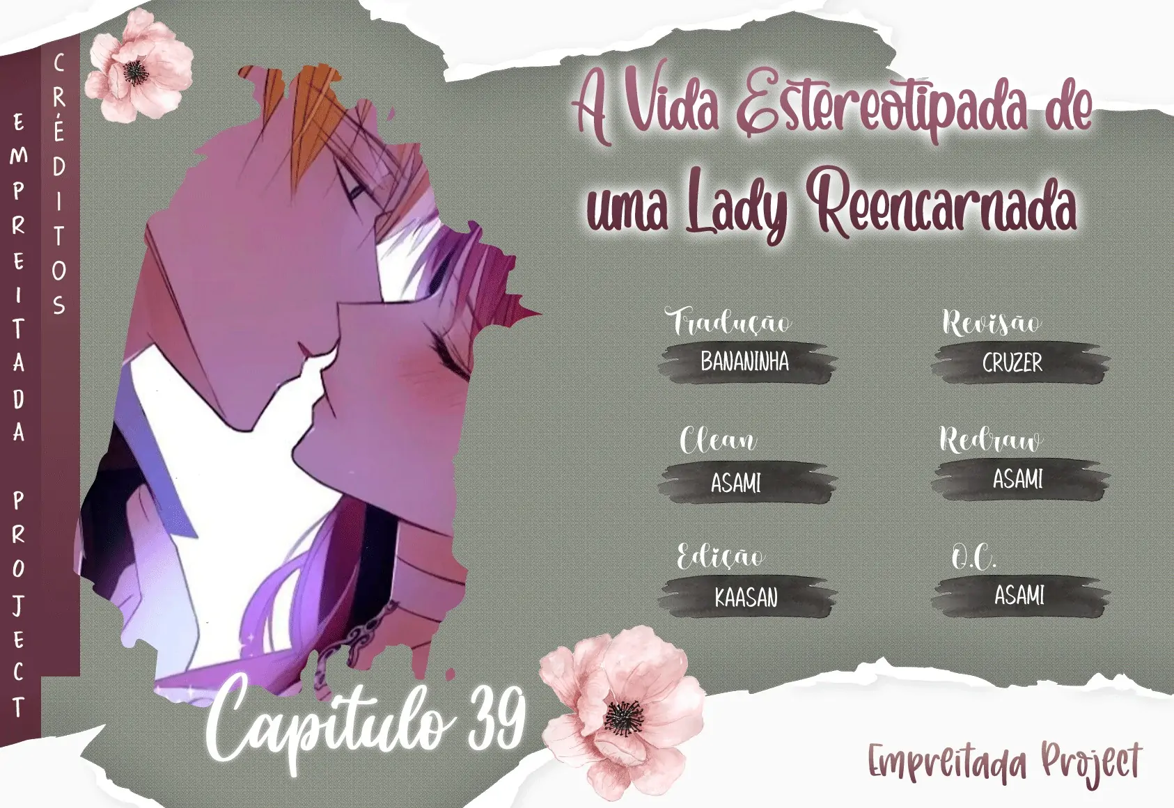 A Vida Estereotipada de uma Lady Reencarnada (Completo)-Chapter 39